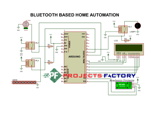 bluetooth-home-automation-circuit diagram