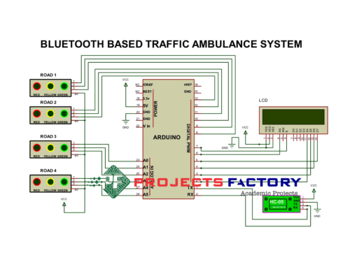 bluetooth-traffic-ambulance-system-circuit diagram