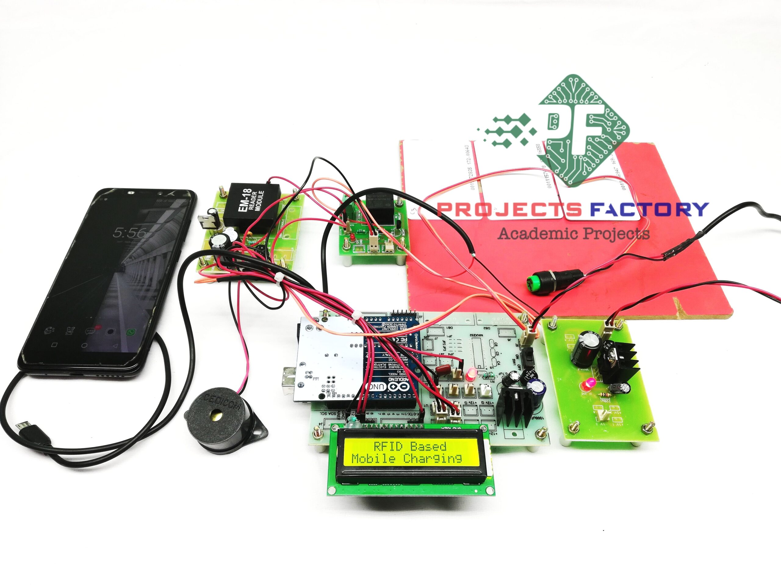 Rfid Based Mobile Charging Using Arduino