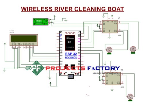 wireless-river-cleaning-boat-circuit-diagram