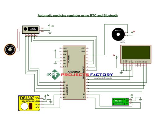 automatic-medicine-reminder-rtc-bluetooth-circuit-diagram